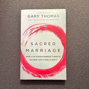 Sacred Marriage Book with Red Design